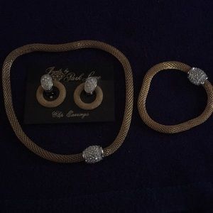 Necklace, bracelet, & earring set